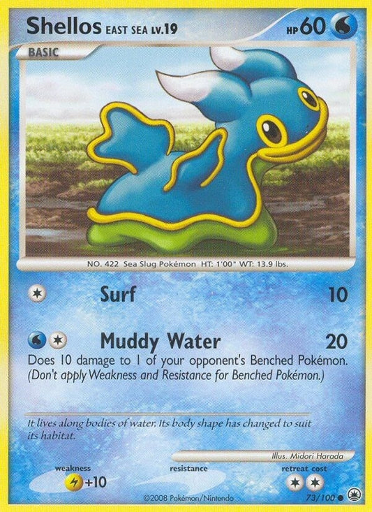 Image for Shellos East Sea (73/100) - Pokemon
