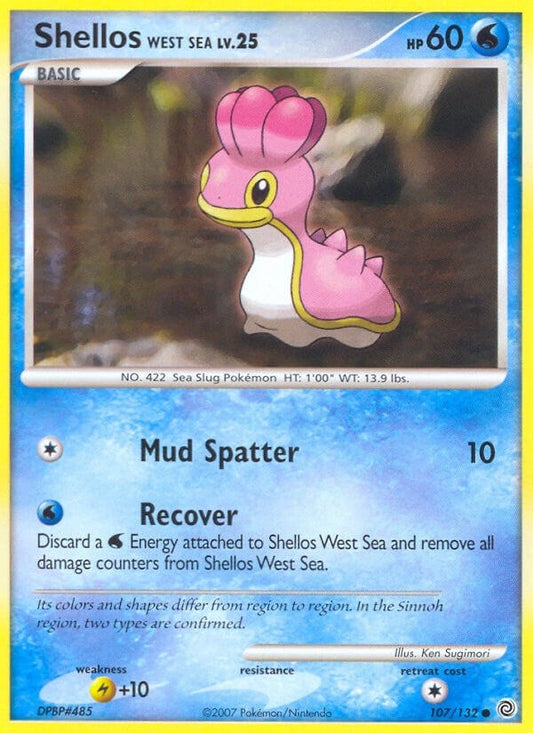 Image for Shellos West Sea (107/132) - Pokemon