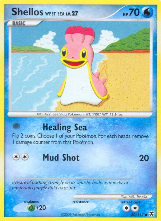 Image for Shellos West Sea (80/111) - Pokemon