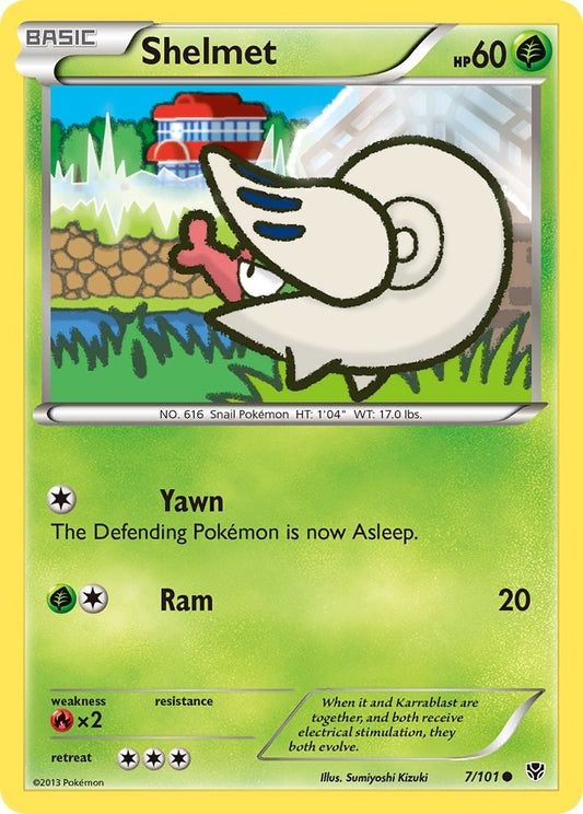 Image for Shelmet (7/101) - Pokemon