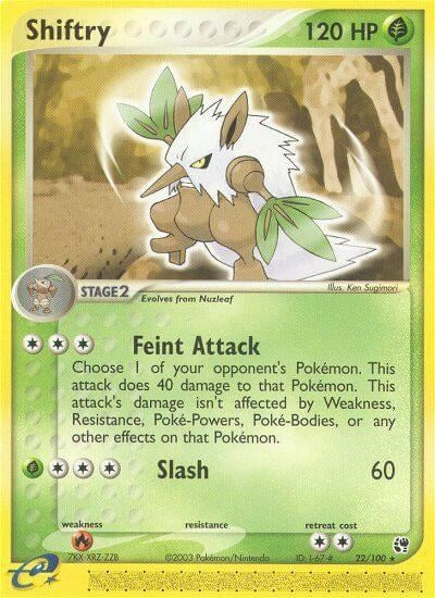 Image for Shiftry (22/100) - Pokemon