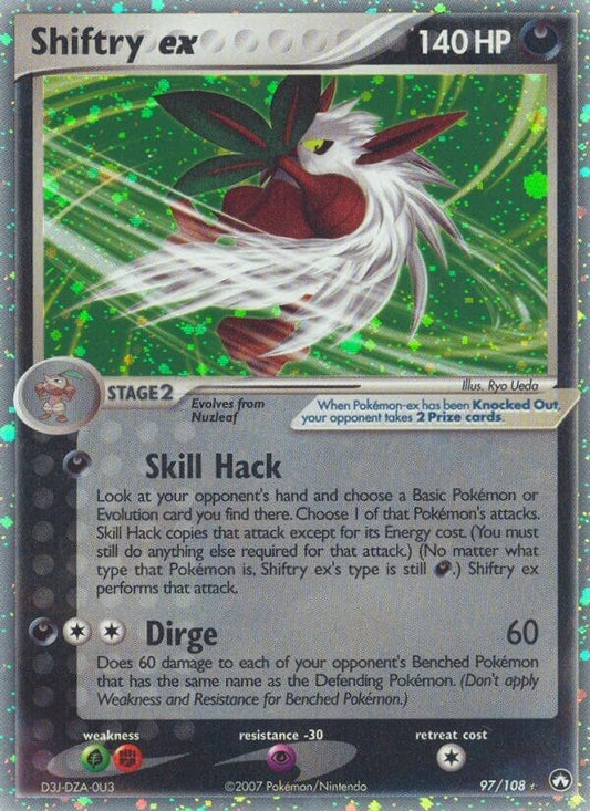 Image for Shiftry ex (97/108) - Pokemon
