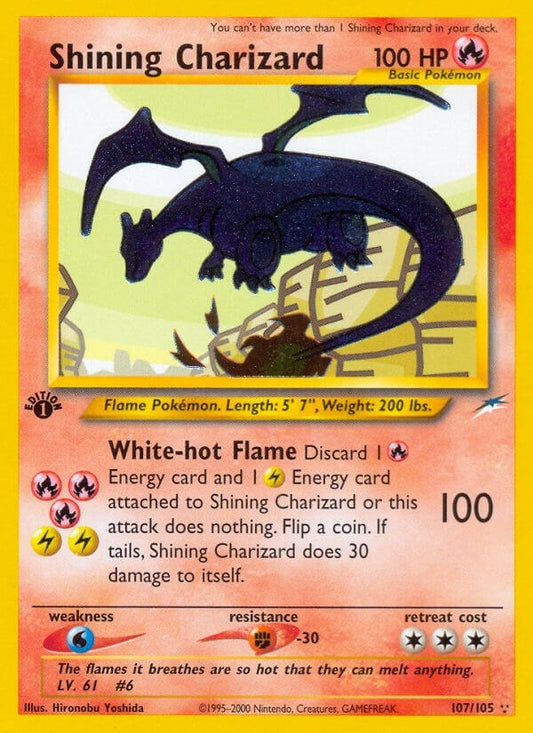 Image for Shining Charizard (107/105) - Pokemon