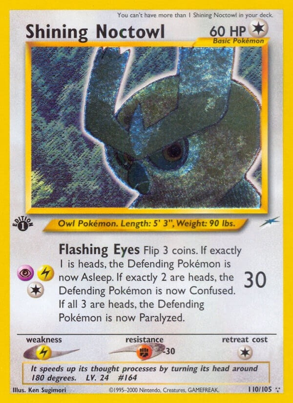 Image for Shining Noctowl (110/105) - Pokemon