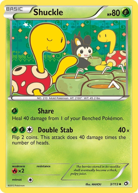 Image for Shuckle (3/113) - Pokemon