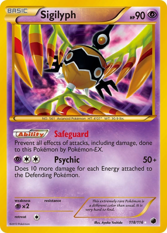 Image for Sigilyph (118/116) - Pokemon