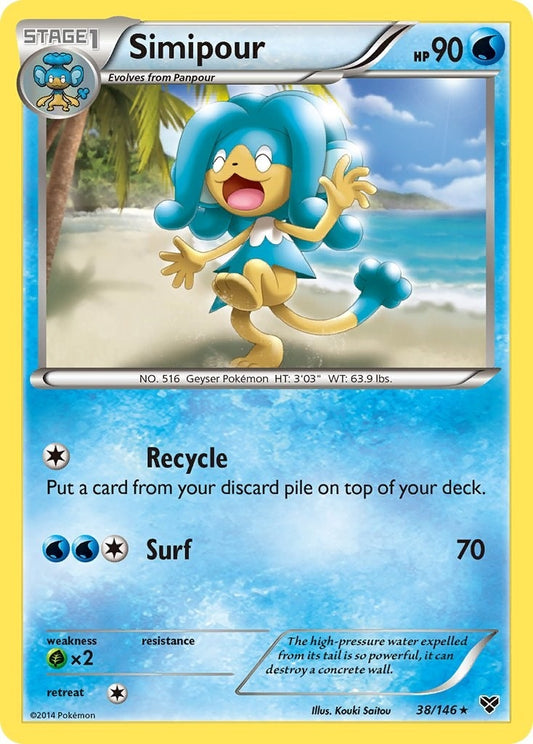 Image for Simipour (38/146) - Pokemon