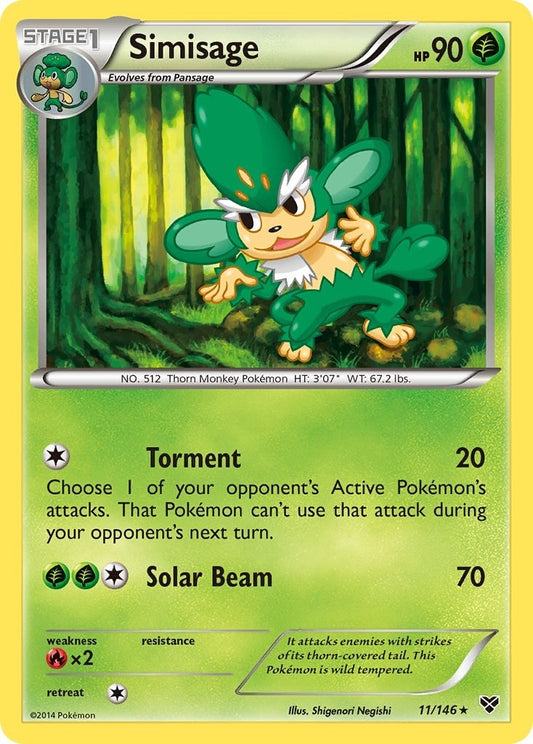 Image for Simisage (11/146) - Pokemon