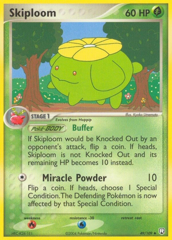 Image for Skiploom (49/109) - Pokemon