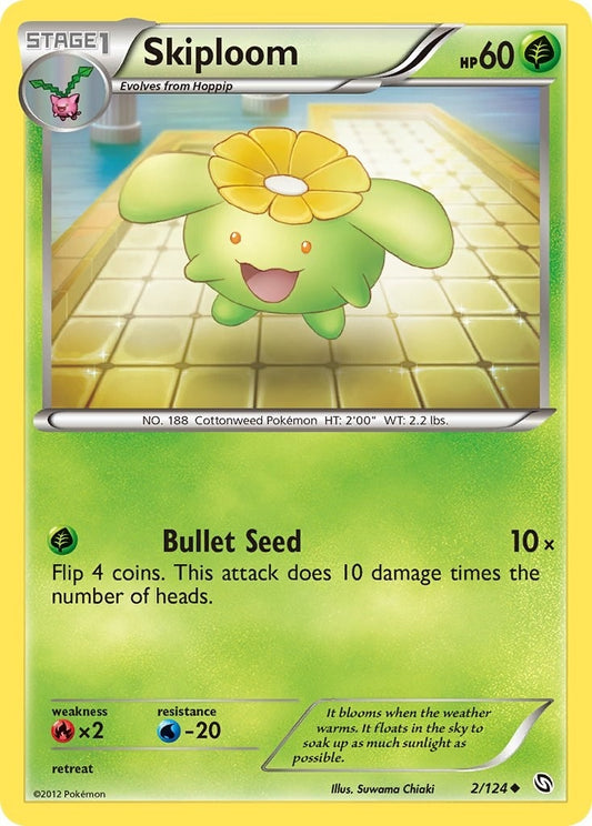 Image for Skiploom (2/124) - Pokemon