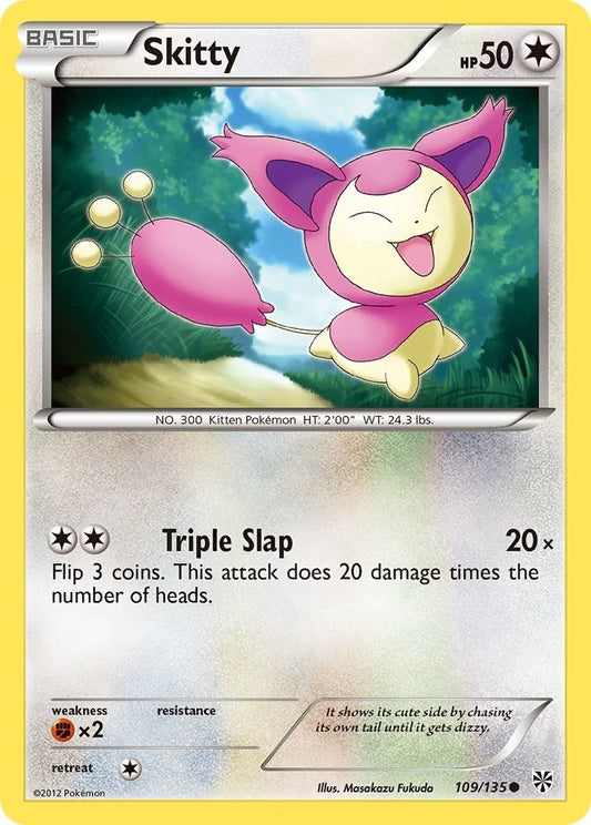 Image for Skitty (109/135) - Pokemon