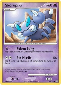 Image for Skorupi (99/130) - Pokemon