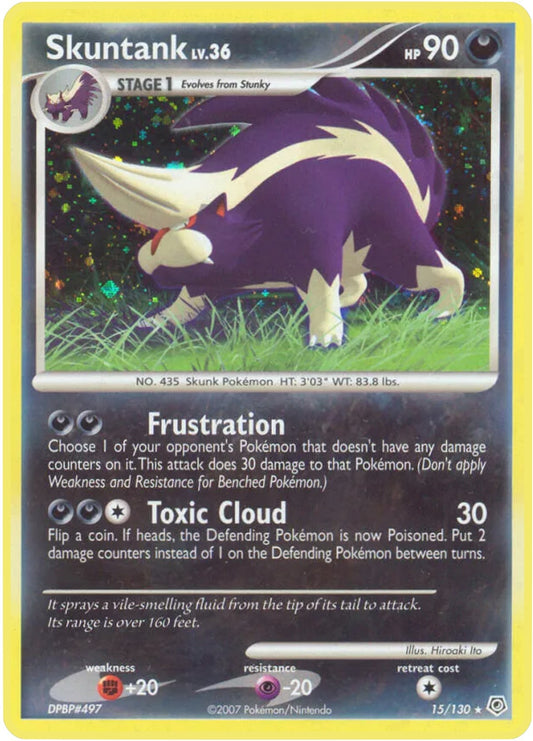 Image for Skuntank (15/130) - Pokemon
