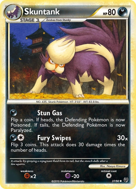 Image for Skuntank (37/90) - Pokemon