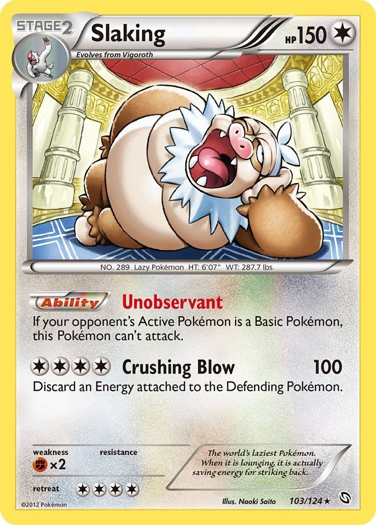 Image for Slaking (103/124) - Pokemon
