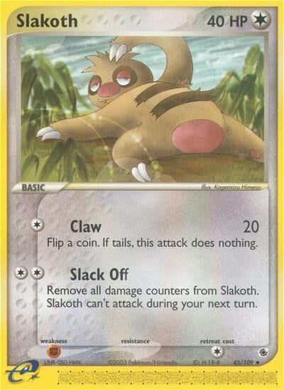 Image for Slakoth (45/109) - Pokemon
