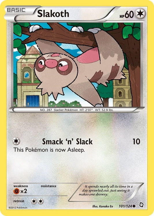 Image for Slakoth (101/124) - Pokemon