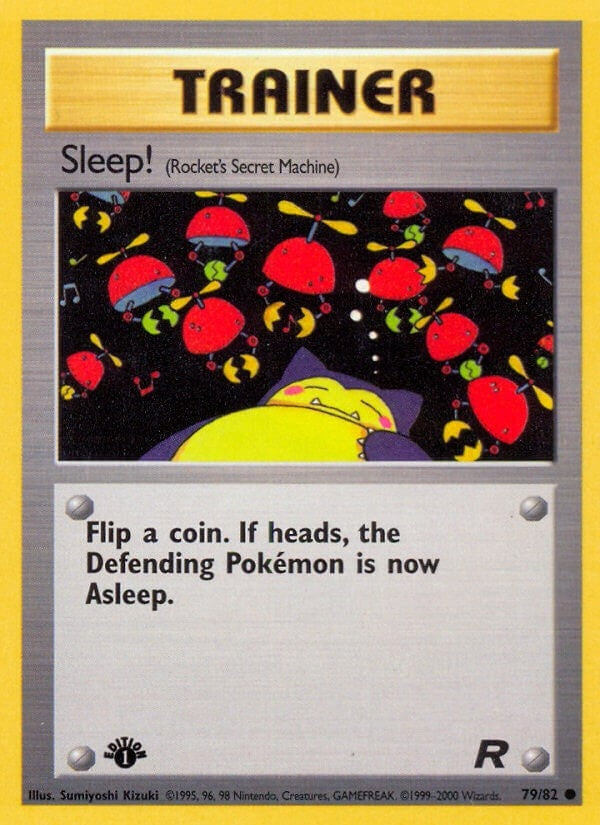 Image for Sleep! (Rocket's Secret Machine) (79/82) - Pokemon