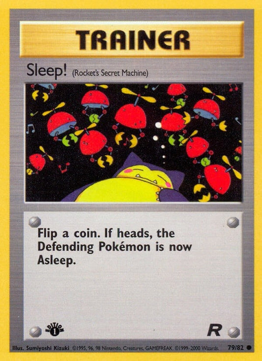 Image for Sleep! (Rocket's Secret Machine) (79/82) - Pokemon