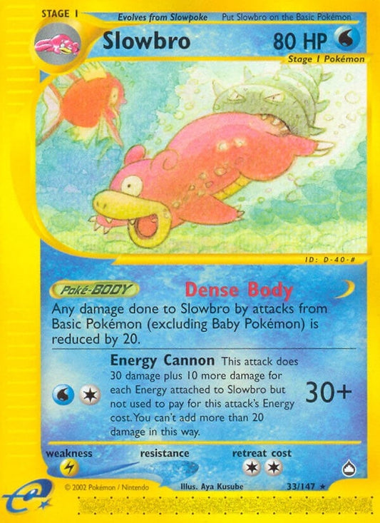Image for Slowbro (033/147) - Pokemon