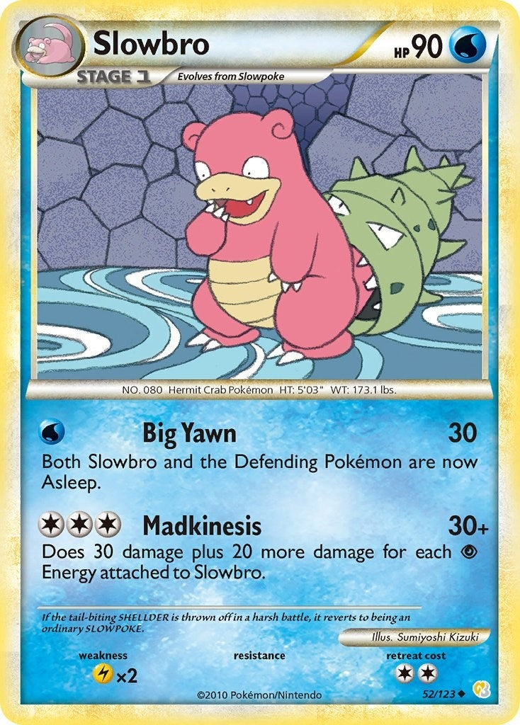 Image for Slowbro (52/123) - Pokemon