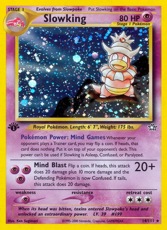 Image for Slowking (014/111) - Pokemon