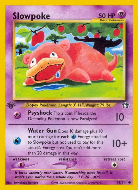 Image for Slowpoke (073/111) - Pokemon