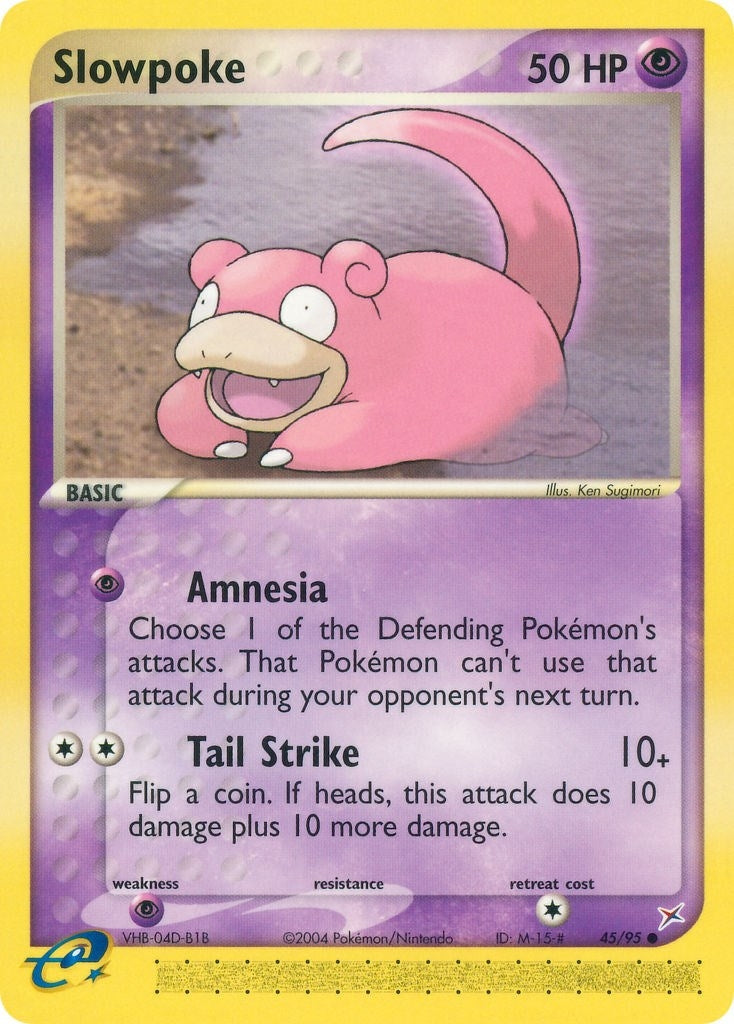 Image for Slowpoke (45/95) - Pokemon