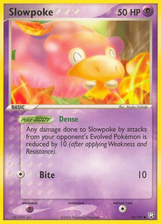 Image for Slowpoke (76/109) - Pokemon