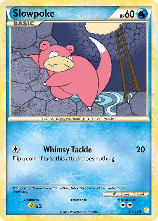 Image for Slowpoke (81/123) - Pokemon