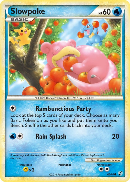 Image for Slowpoke (66/90) - Pokemon