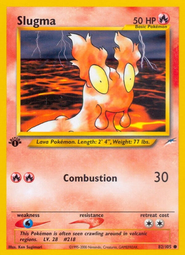 Image for Slugma (082/105) - Pokemon