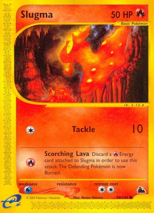 Image for Slugma (98) (098/144) - Pokemon