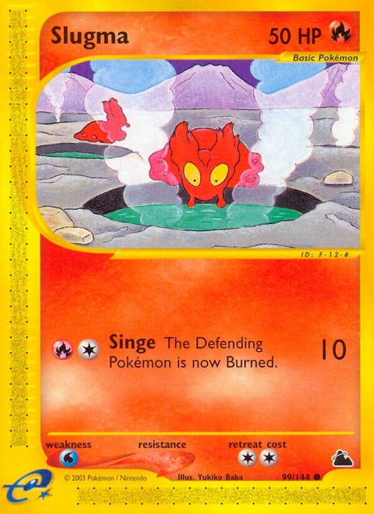 Image for Slugma (99) (099/144) - Pokemon