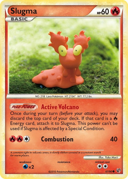 Image for Slugma (67/90) - Pokemon