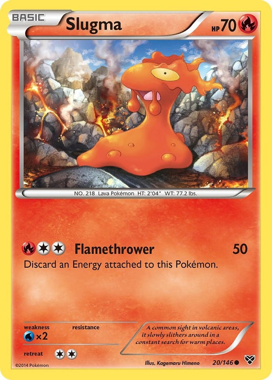 Image for Slugma (20/146) - Pokemon