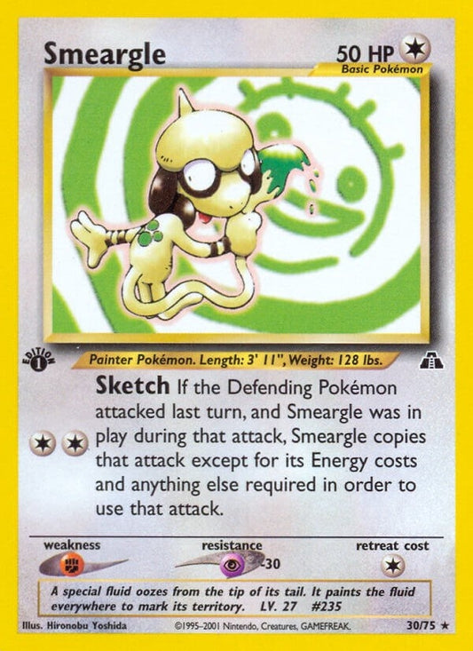 Image for Smeargle (30) (30/75) - Pokemon