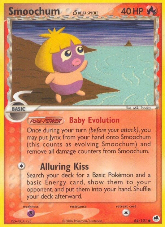 Image for Smoochum (Delta Species) (64/101) - Pokemon