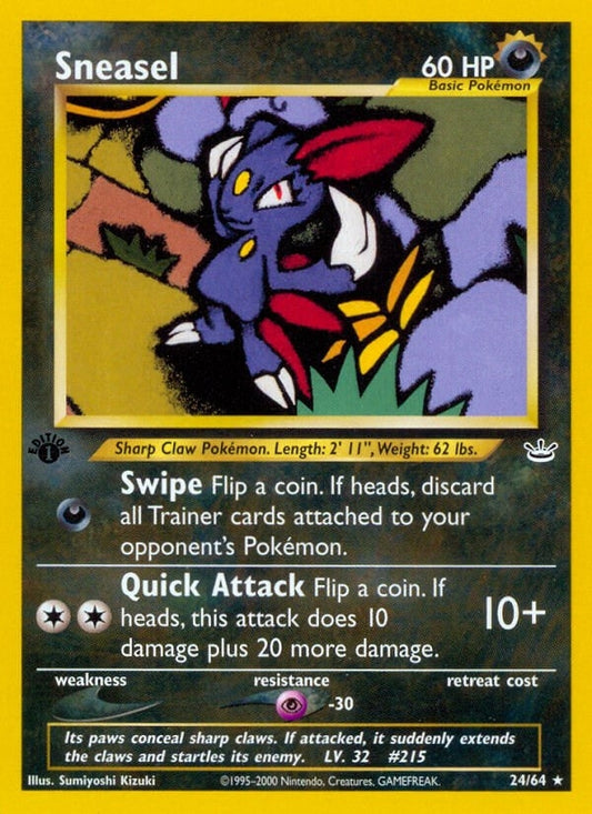 Image for Sneasel (24/64) - Pokemon