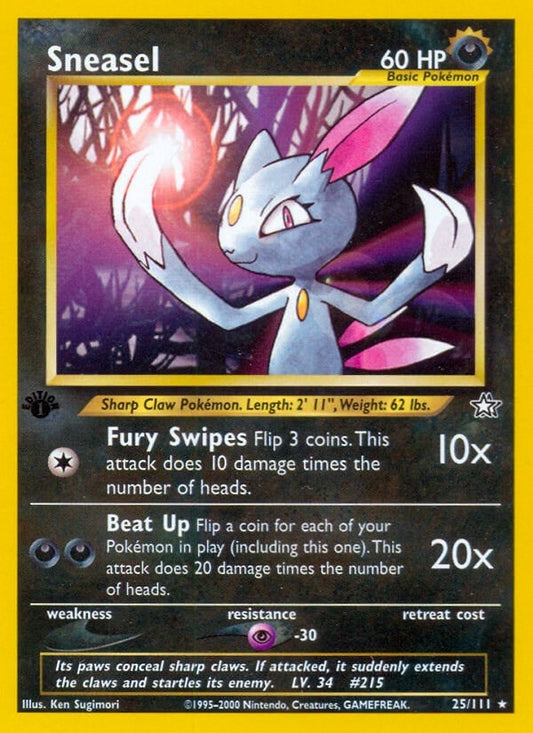 Image for Sneasel (025/111) - Pokemon