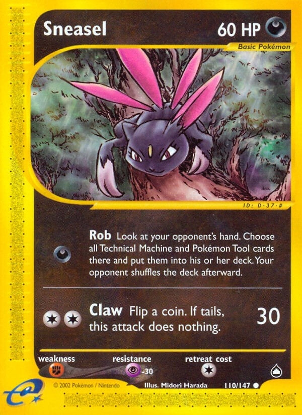 Image for Sneasel (110/147) - Pokemon