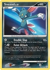 Image for Sneasel (100/130) - Pokemon