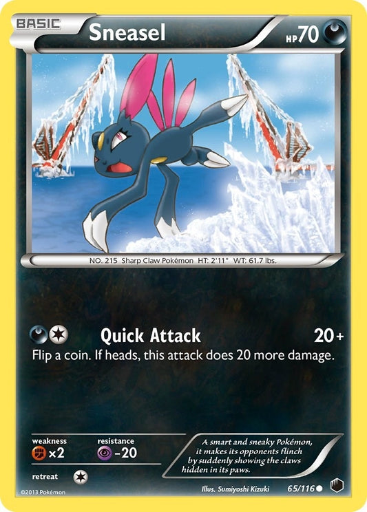 Image for Sneasel (65/116) - Pokemon