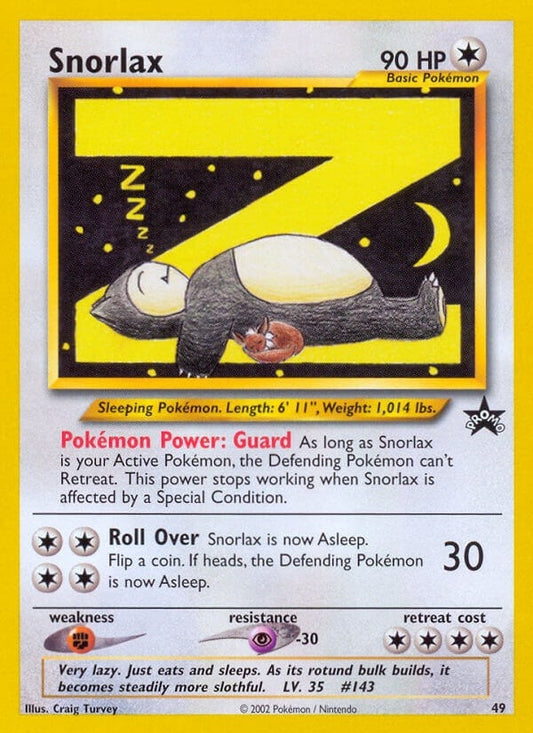 Image for Snorlax (49/53) - Pokemon