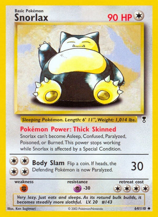 Image for Snorlax (064/110) - Pokemon