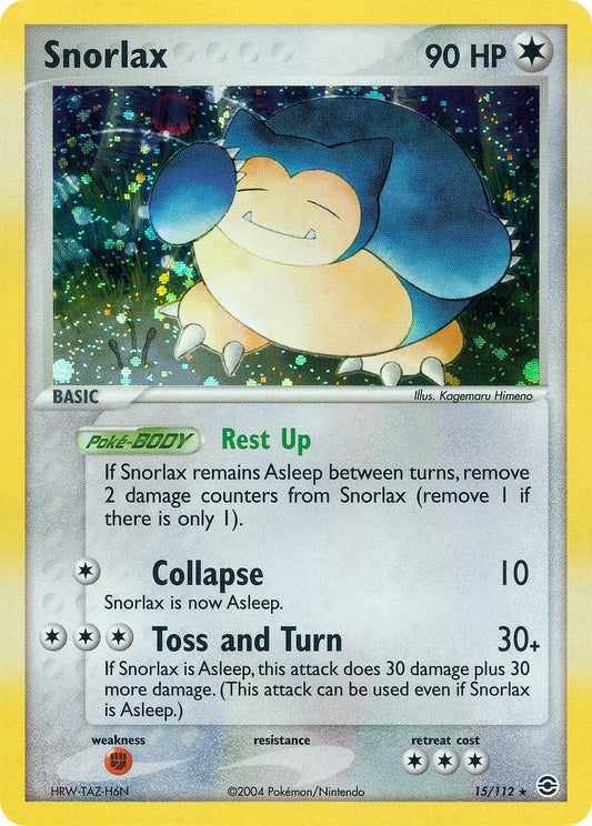 Image for Snorlax (15/112) - Pokemon
