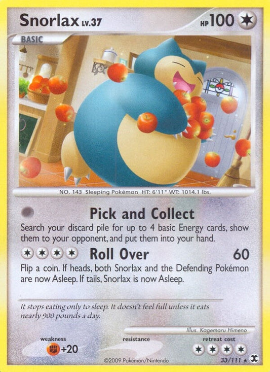 Image for Snorlax (33) (33/111) - Pokemon