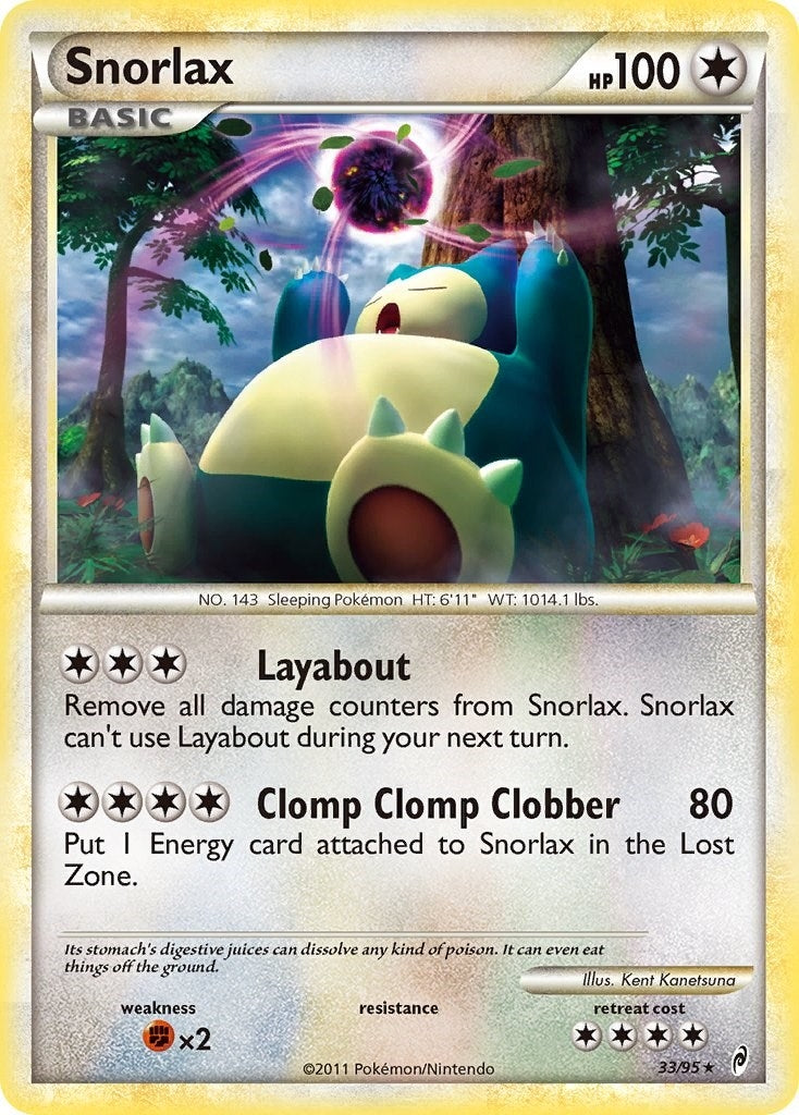 Image for Snorlax (33/95) - Pokemon