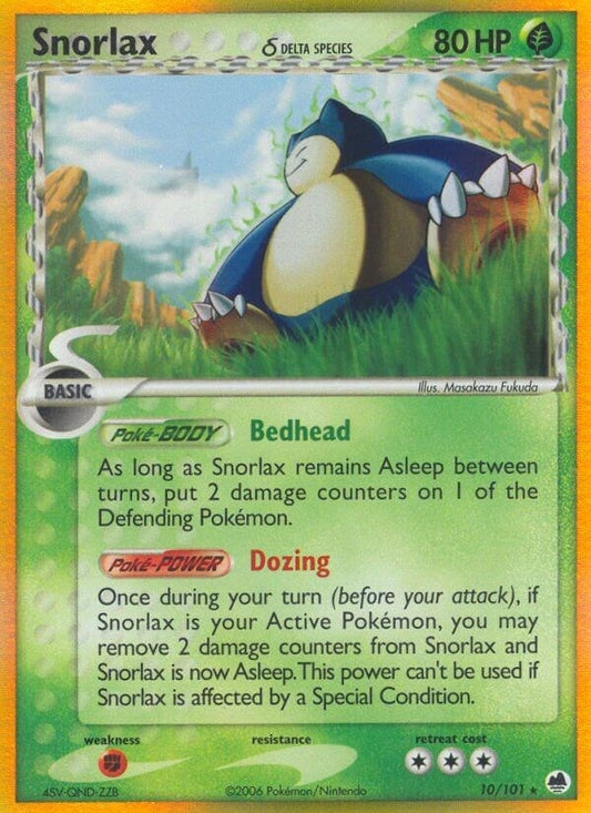 Image for Snorlax (Delta Species) (10/101) - Pokemon