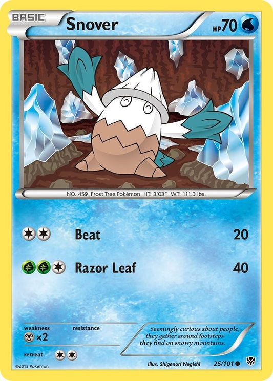 Image for Snover (25/101) - Pokemon